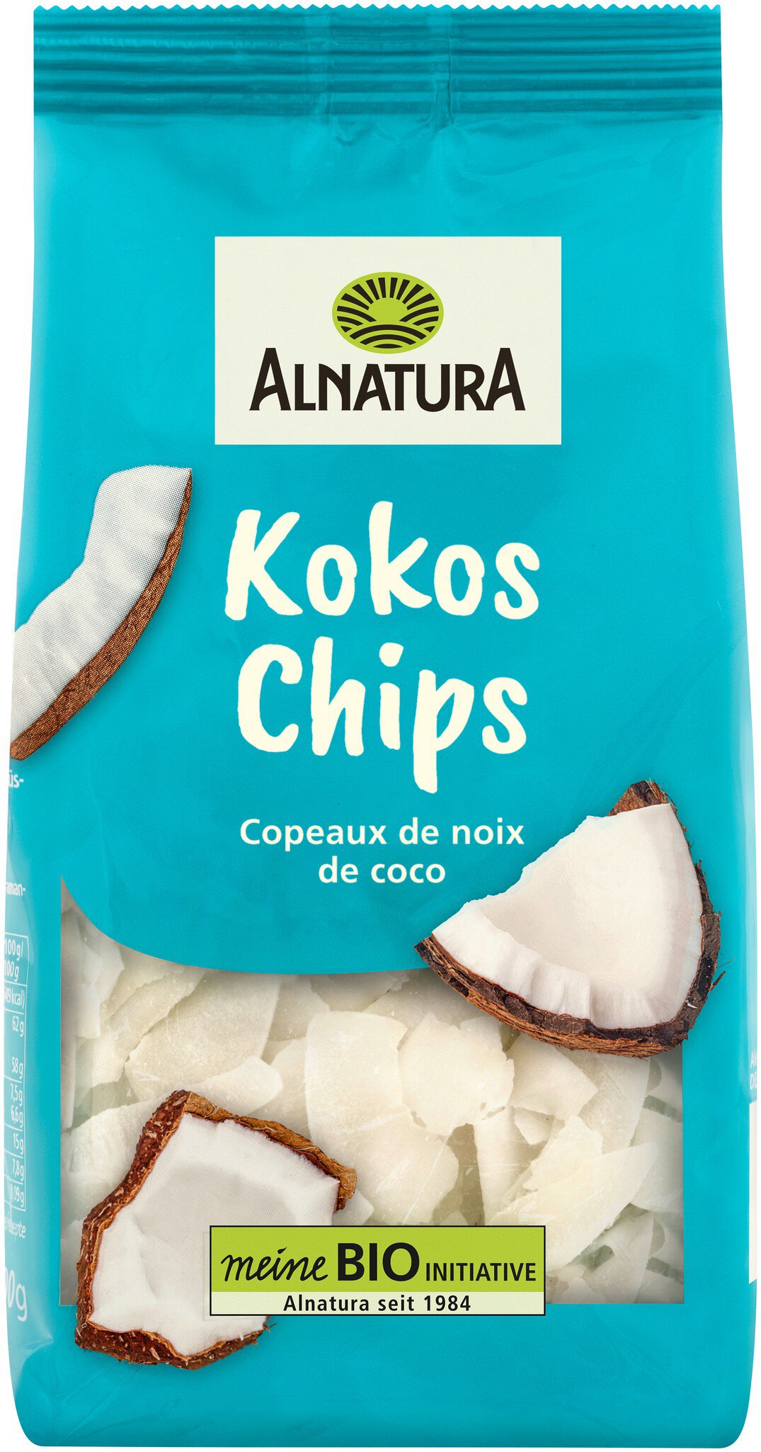 Bio Alnatura чипсы, кокос 100g