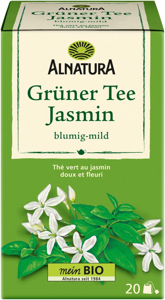 Bio Alnatura Grüner Tee Jasmin 20ST 30g