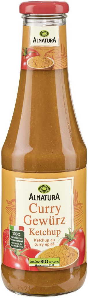Bio Alnatura Curry Gewürz Ketchup 0,5l