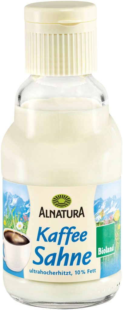 Bio Alnatura Kaffeesahne 165g
