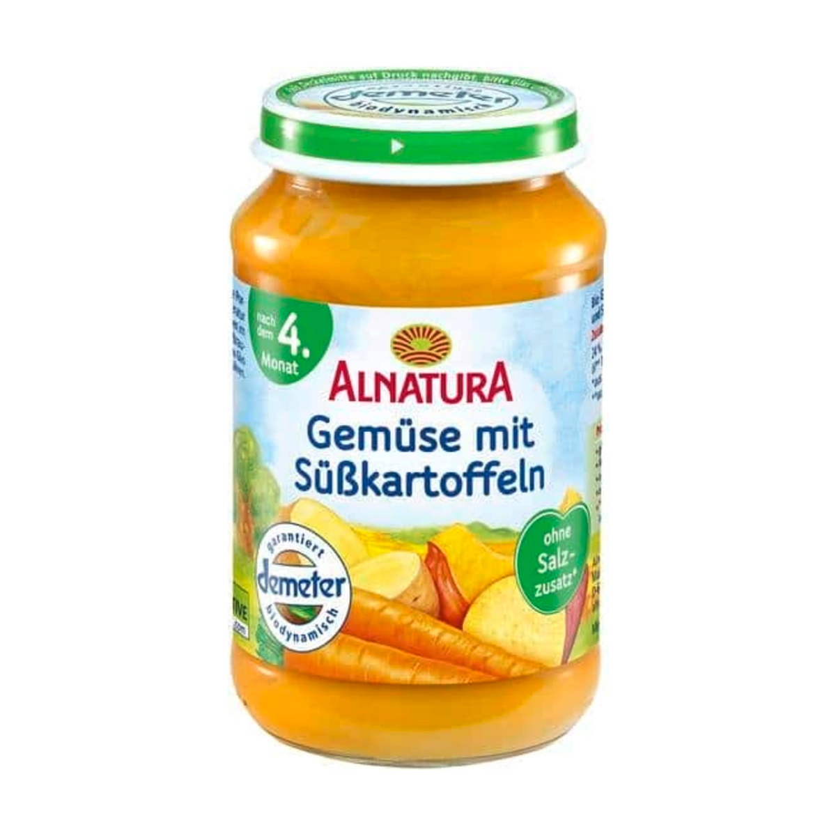 Demeter Alnatura Gemüse mit Süßkartoffeln ab 5.Monat 190g
