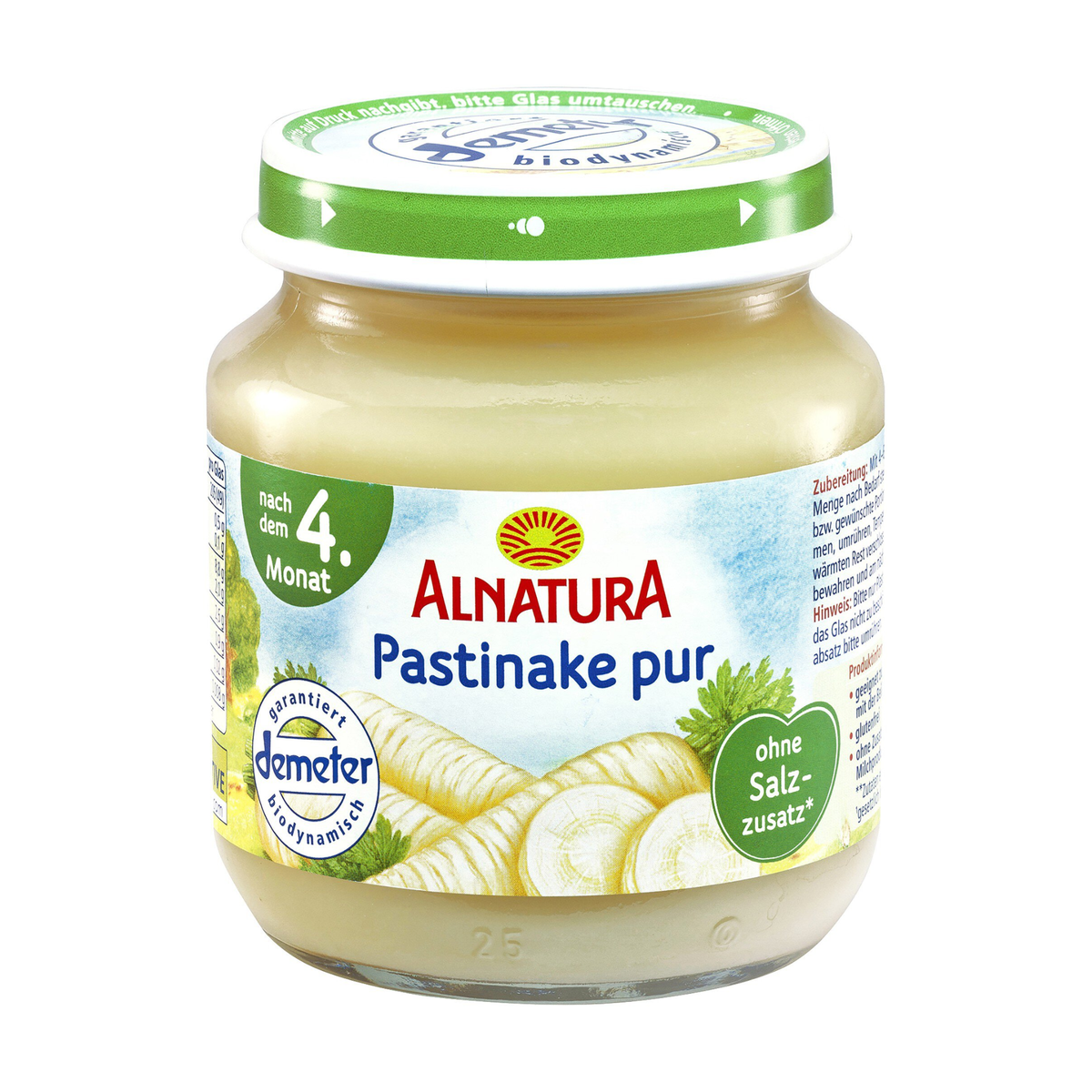 Demeter Alnatura Pastinake pur ab 5.Monat 125g
