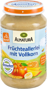 Demeter Alnatura Früchteallerlei mit Vollkorn ab dem 6.Monat 190g