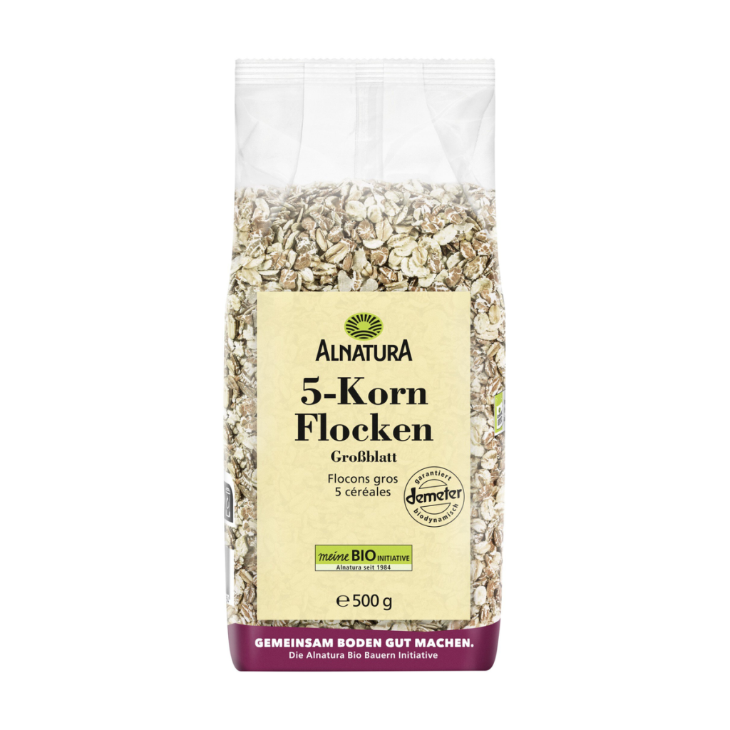 Demeter Alnatura 5-Korn-Flocken 500g