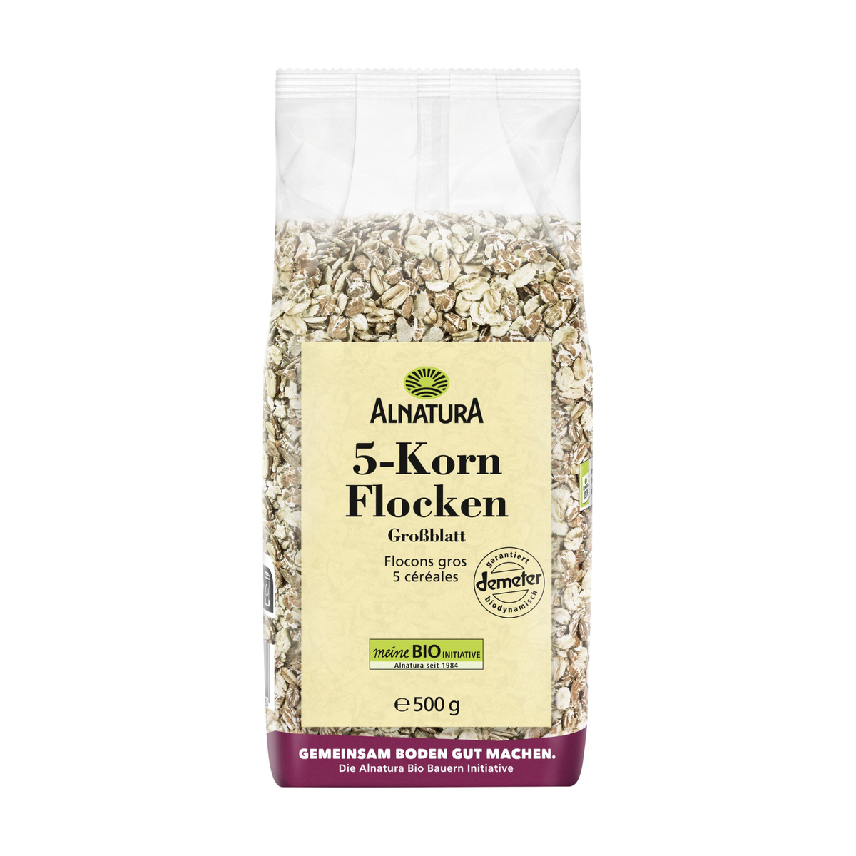 Demeter Alnatura 5-Korn-Flocken 500g