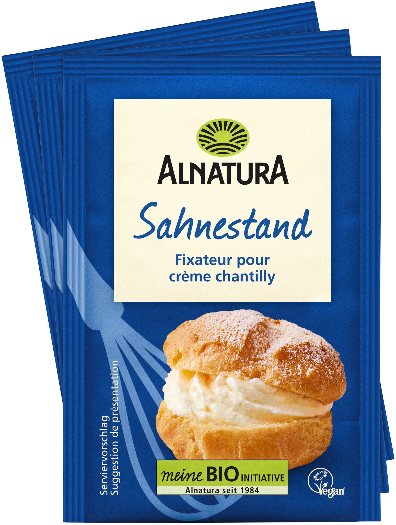 Bio Alnatura Sahnestand 3x8g