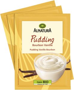 Bio Alnatura Vanillepudding für 1,5l 3x40g