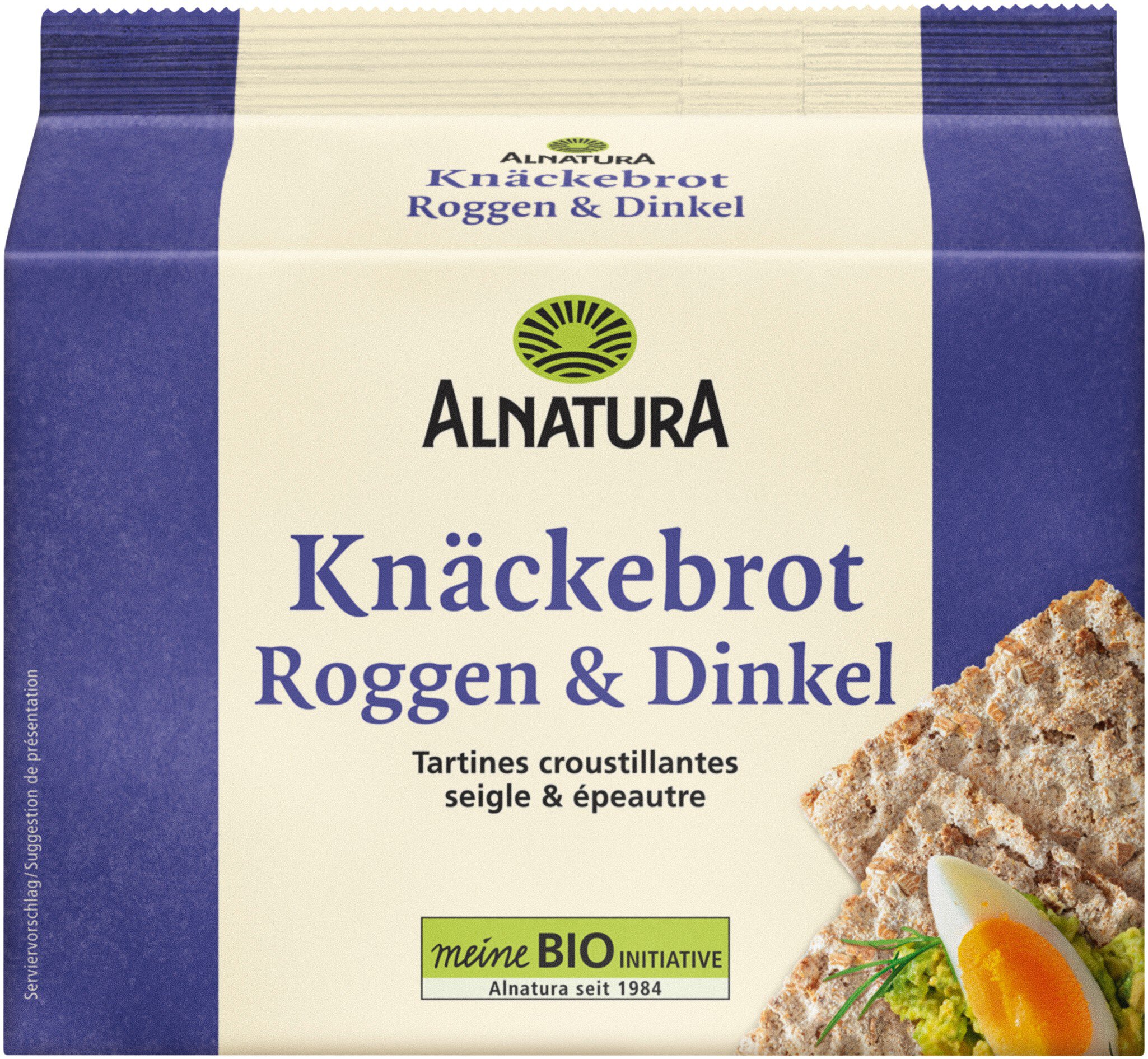 Bio Alnatura Knäckebrot Roggen & Dinkel 250g