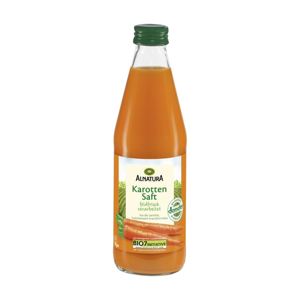 Demeter Alnatura Karottensaft feldfrisch 0,33l