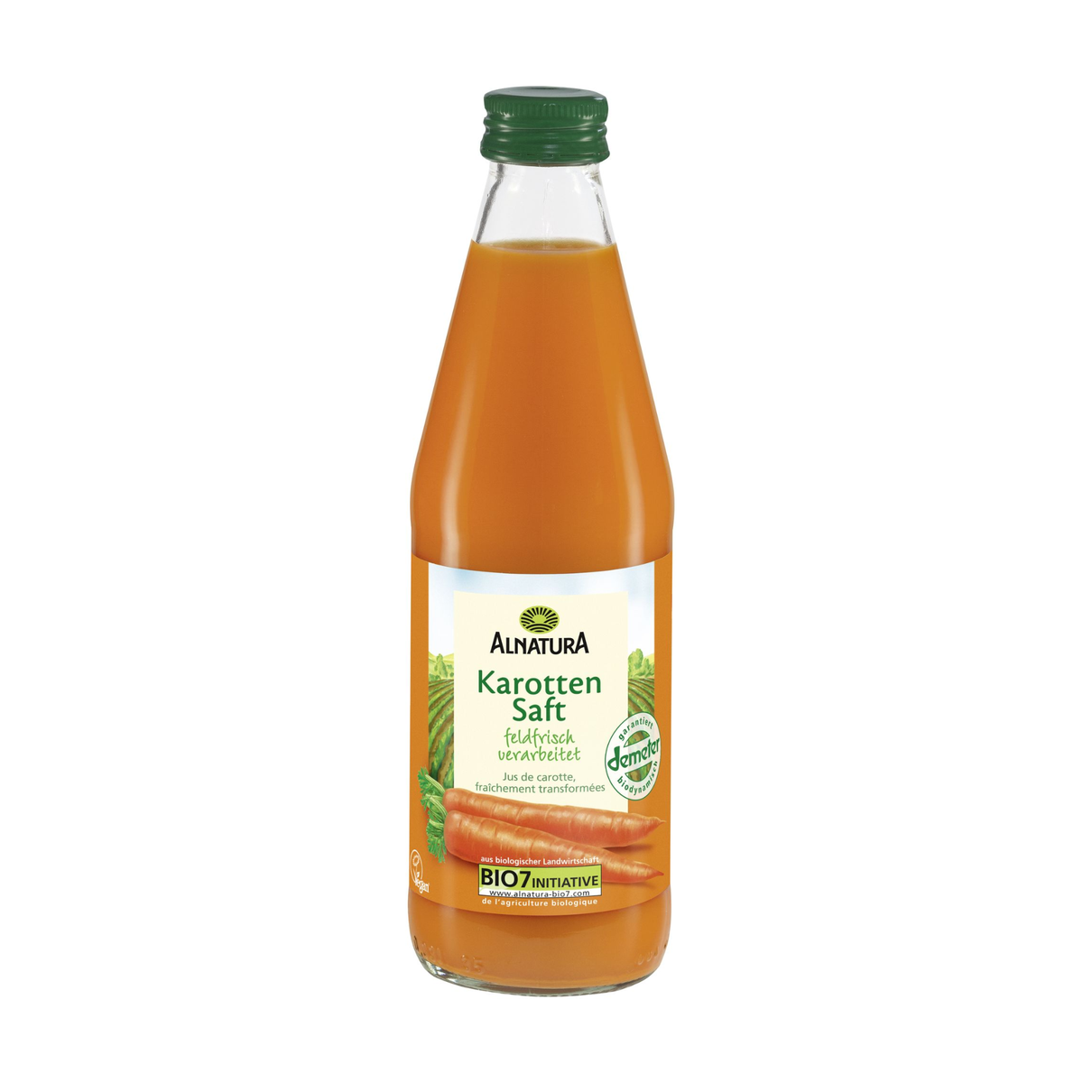 Demeter Alnatura Karottensaft feldfrisch 0,33l