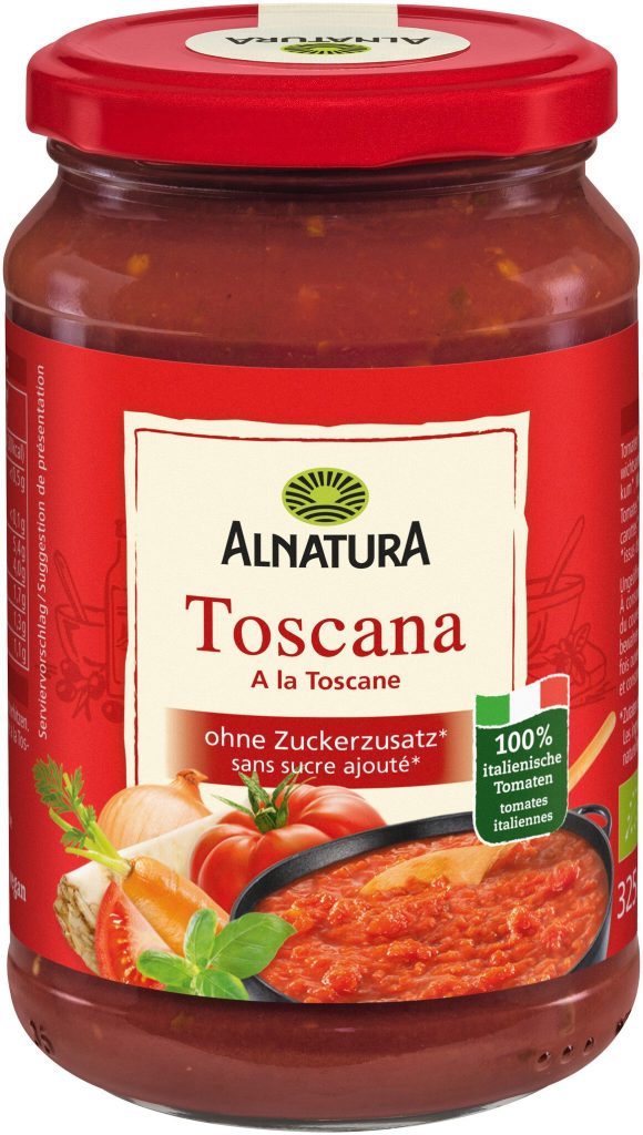 Bio Alnatura Tomatensauce Toskana 325ml