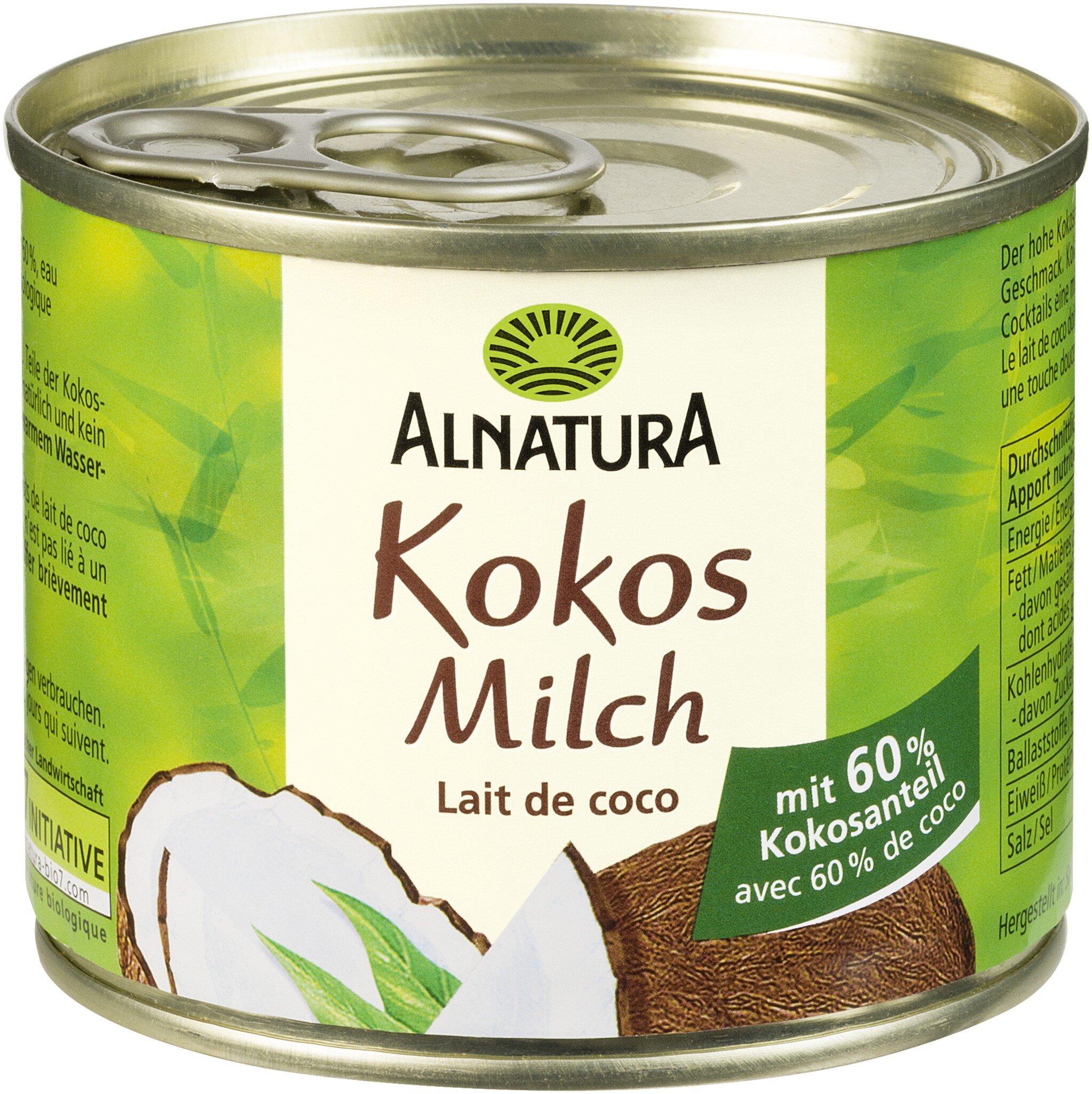 Bio Alnatura Kokosmilch 200ml