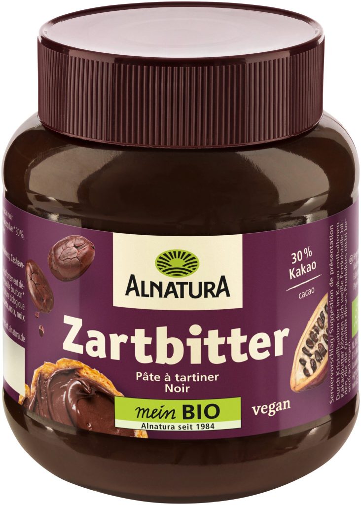 Bio Alnatura Zartbitter Creme 350g