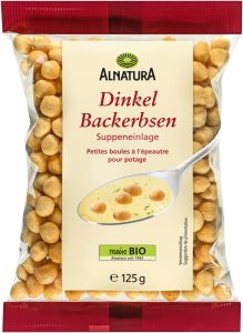 Bio Alnatura Dinkel Backerbsen 125g