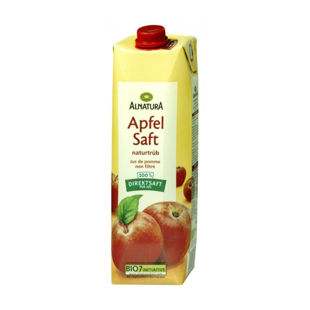 Bio Alnatura Apfelsaft naturtrüb 1l