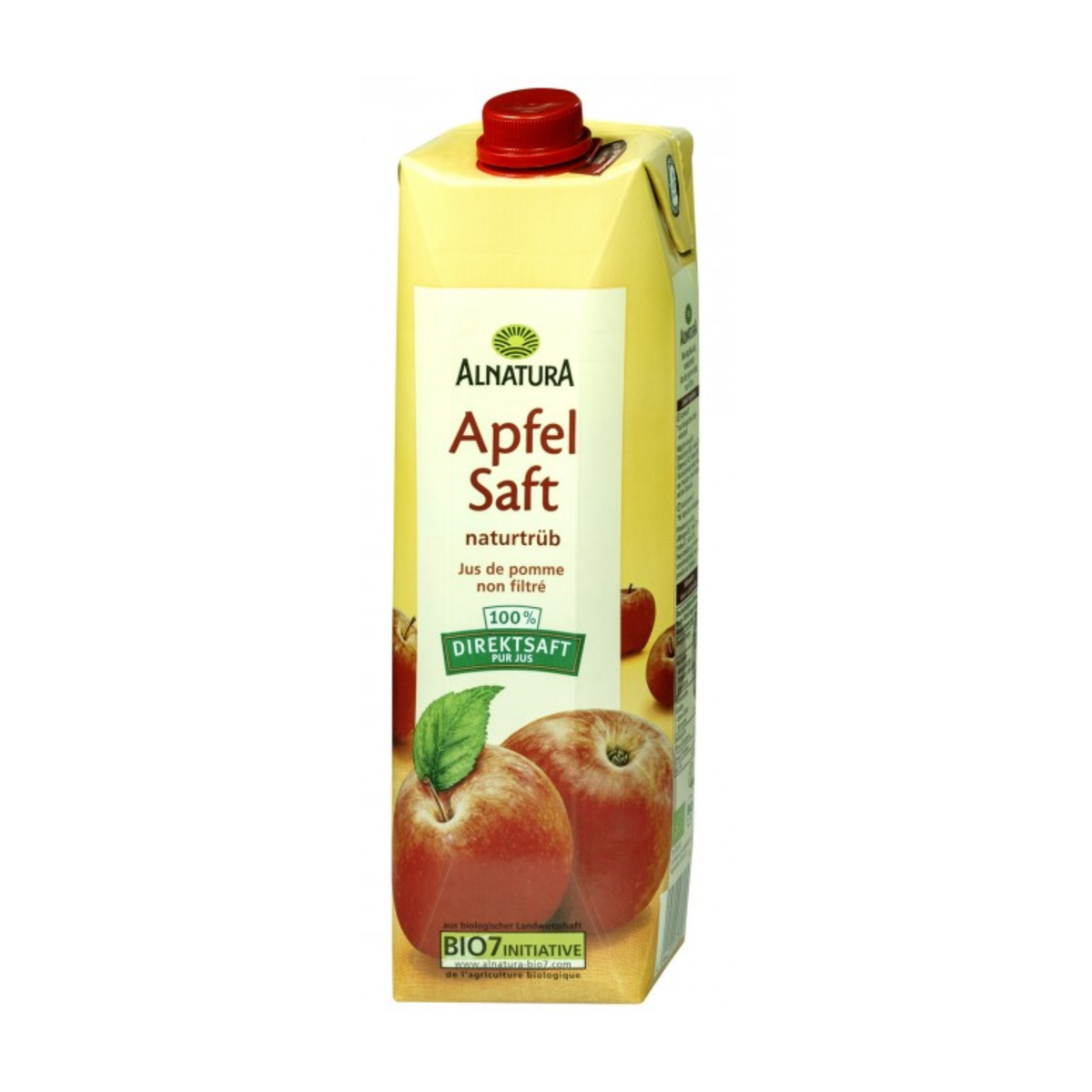 Bio Alnatura Apfelsaft naturtrüb 1l