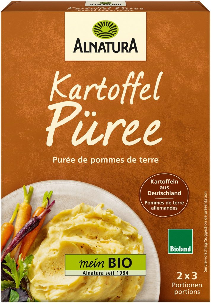 Bio Alnatura Kartoffel Püree für 750ml 160g