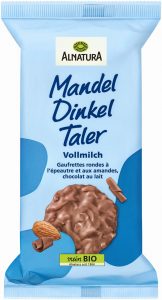 Bio Alnatura Dinkel Knusper Taler Vollmilch 100g