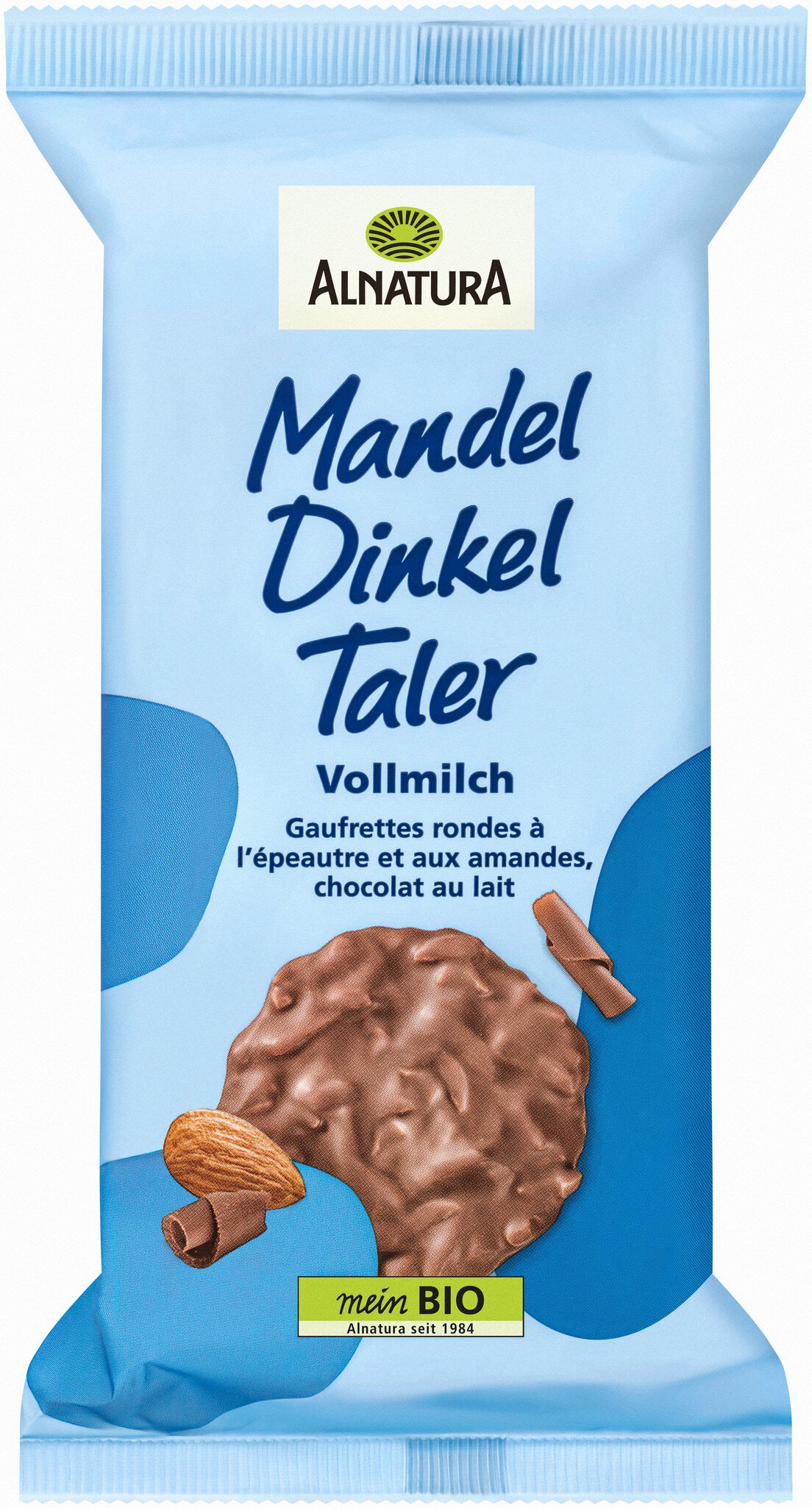Bio Alnatura Dinkel Knusper Taler Vollmilch 100g