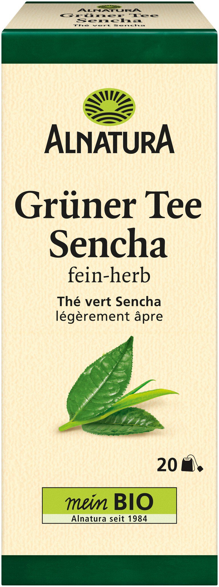 Bio Alnatura Grüner Tee Sencha 20ST 30g