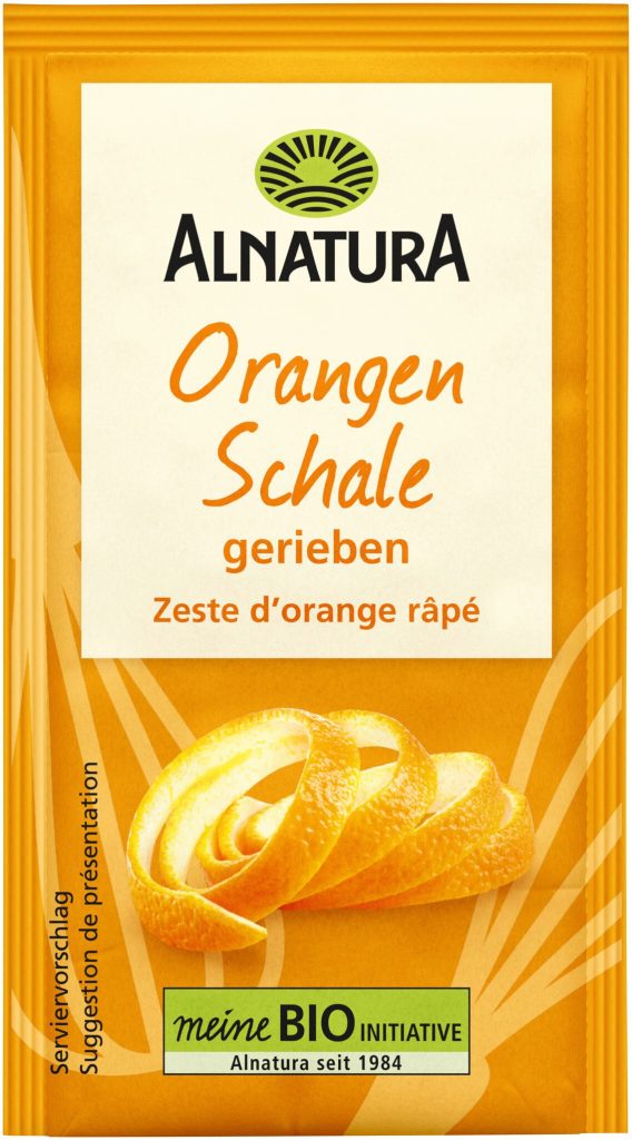 Bio Alnatura Orangenschale gerieben 5g