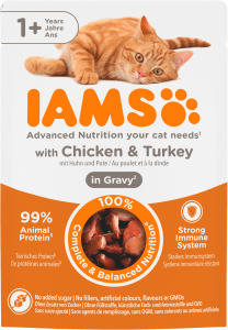Iams Delights Huhn&Truthahn in Sauce 85g
