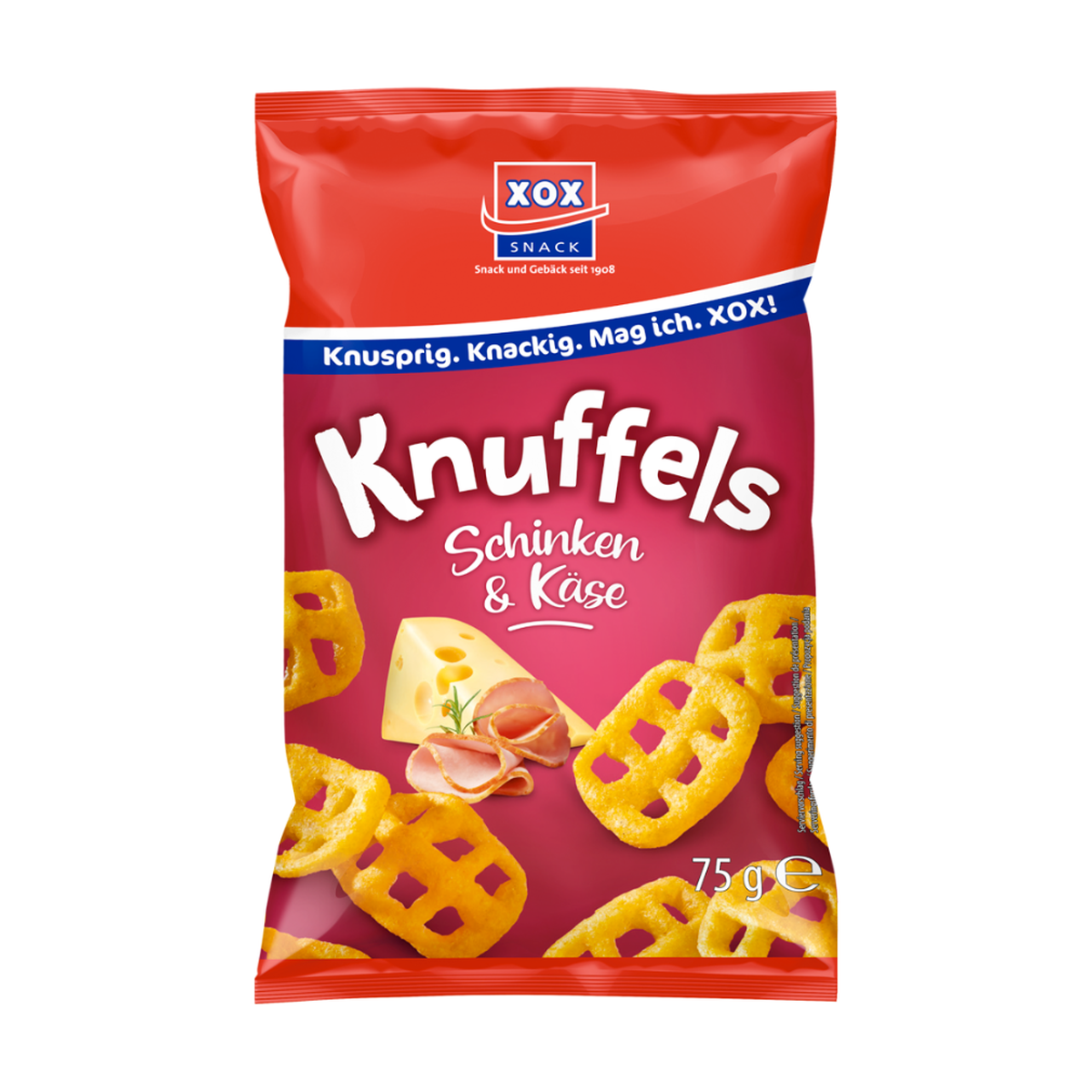 XOX Knuffels Schinken & Käse 75g