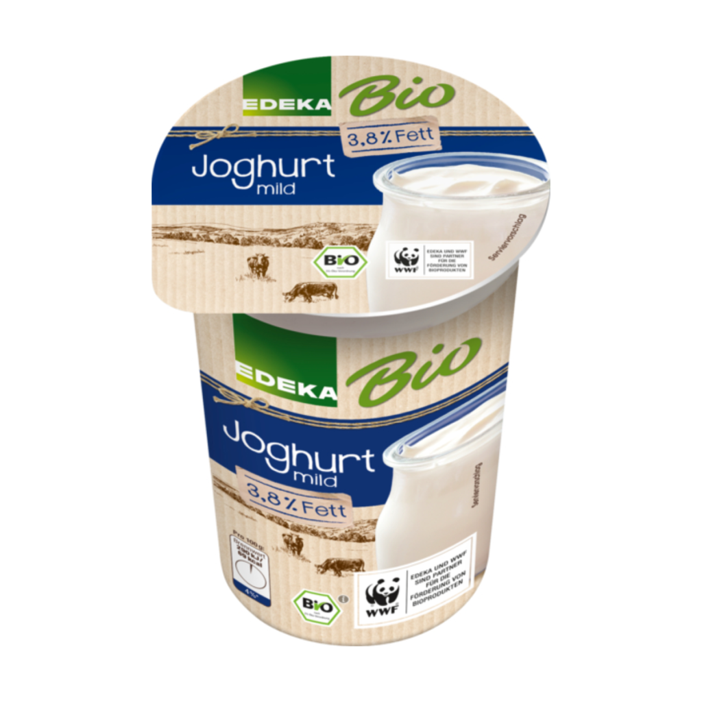 Bio EDEKA Naturjoghurt 3,8% 500g