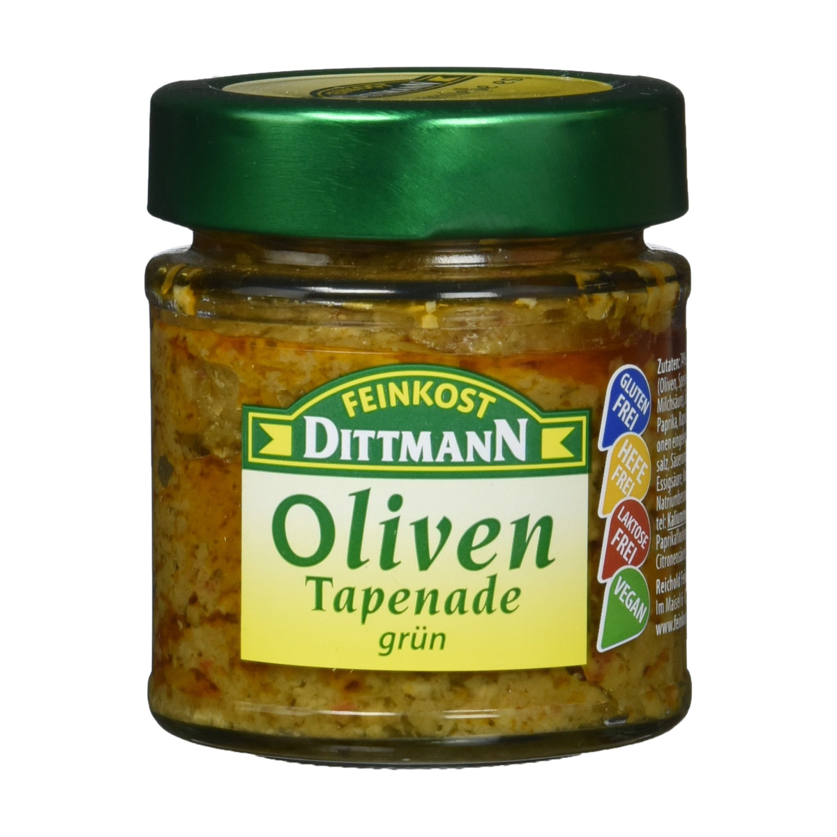 Feinkost Dittmann Oliventapenade grün 130g