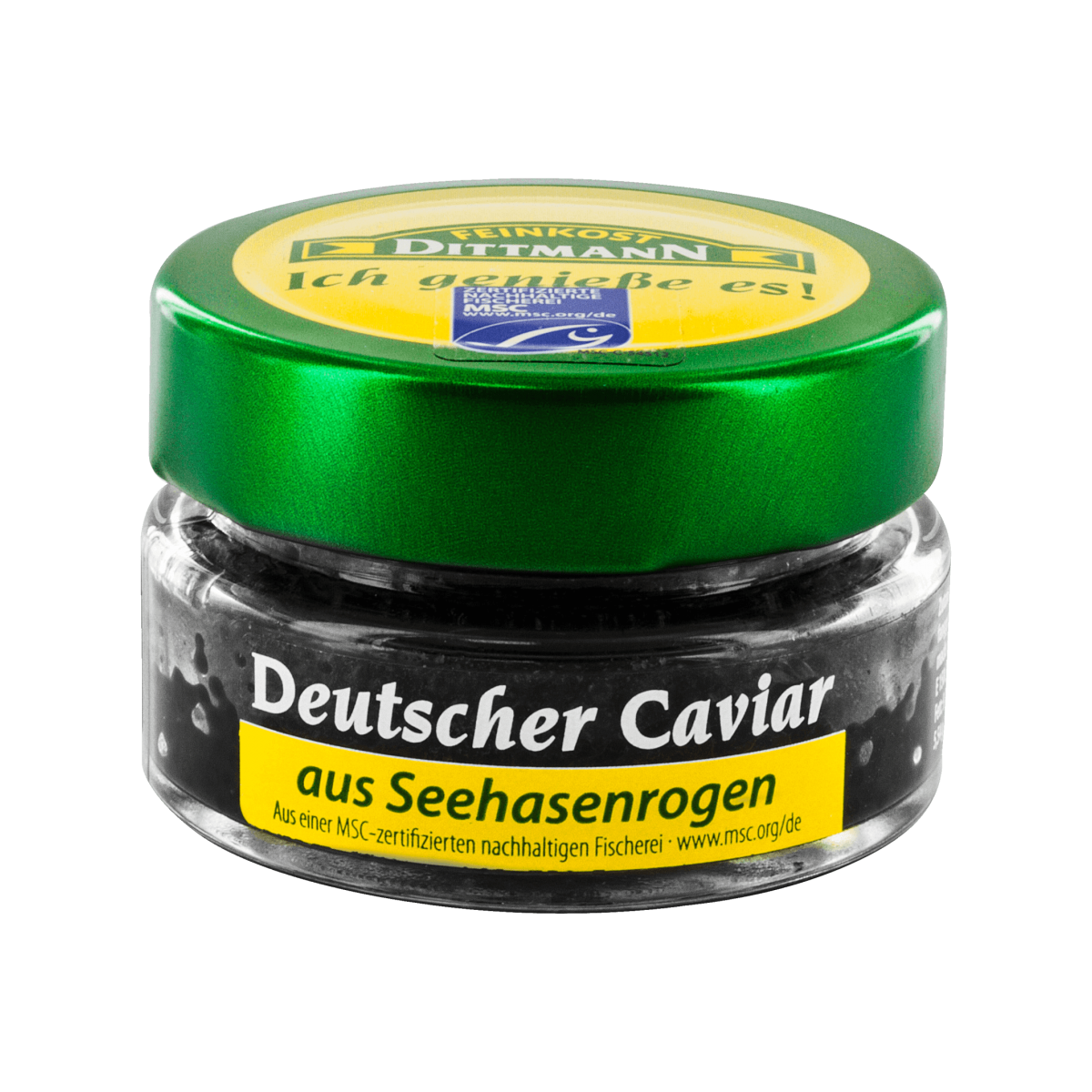 MSC Feinkost Dittmann Deutscher Caviar schwarz 50g