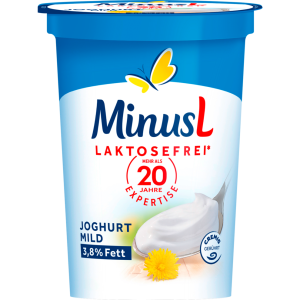 MinusL Йогурт натуральный 3,8% 400g