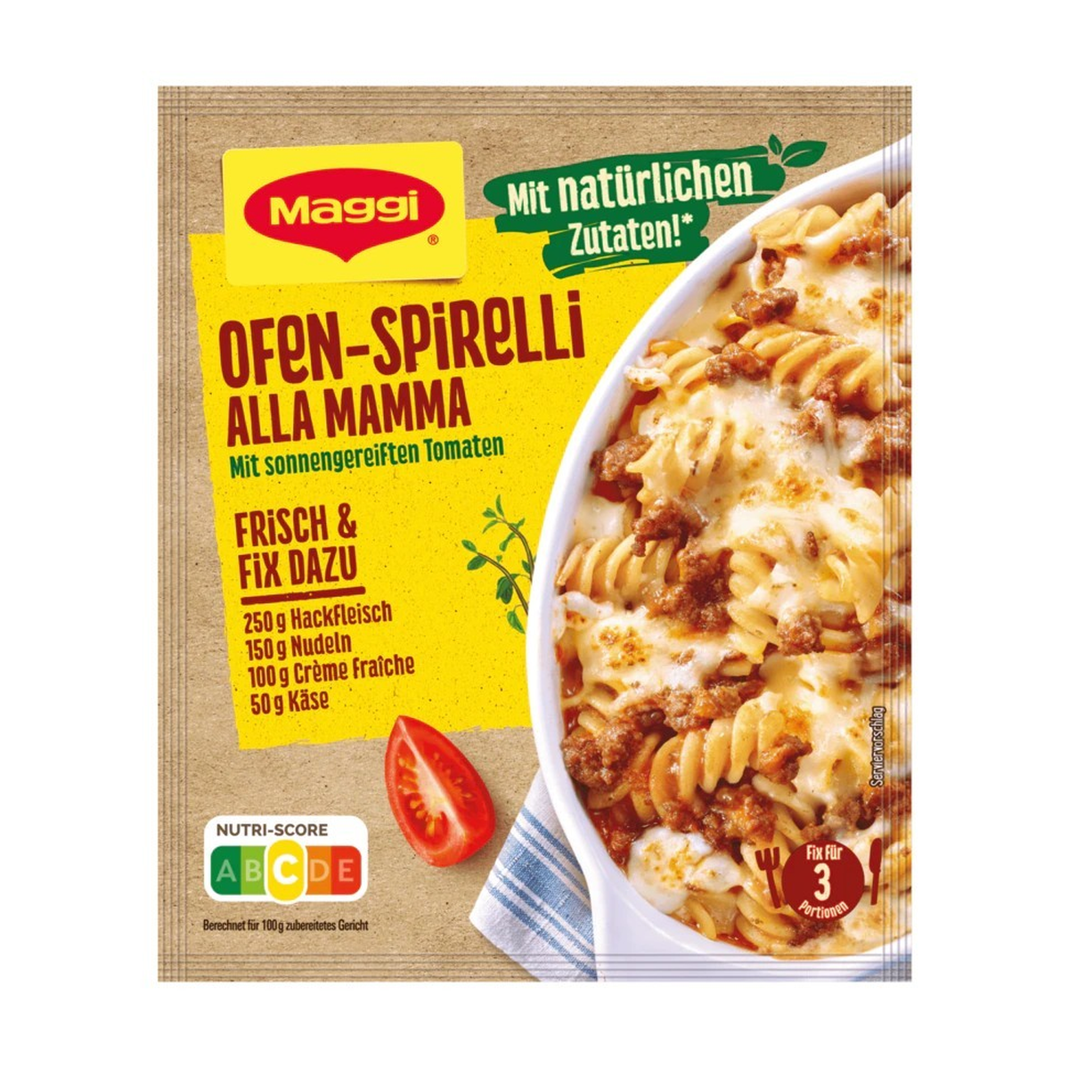 Maggi Fix Ofen Spirelli alla mamma 43g