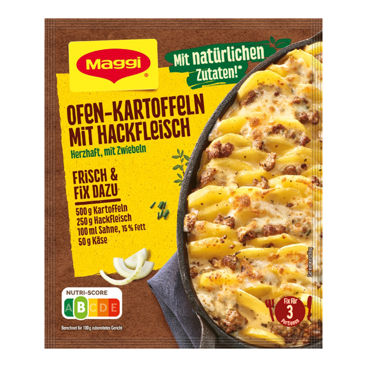 Maggi Fix Ofenkartoffel mit Hackfleisch 34g