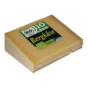 Bio Bergkäse Stück 45% Vollfettstufe 6xca.210g