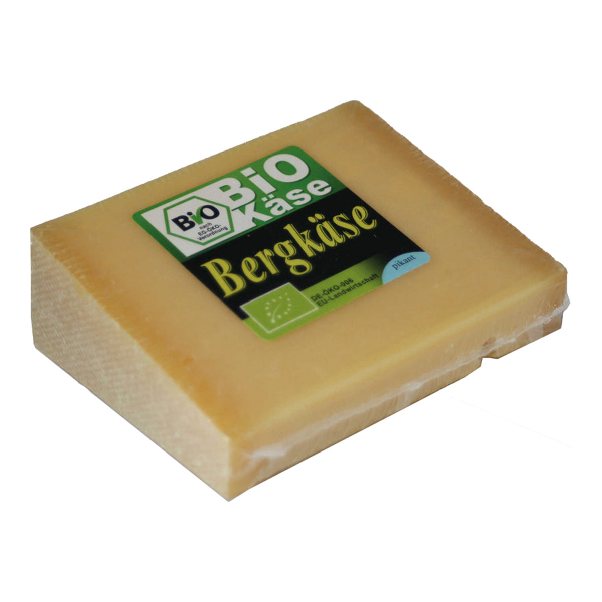Bio Bergkäse Stück 45% Vollfettstufe 6xca.210g