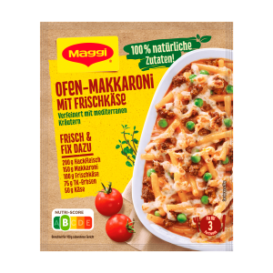Maggi Fix Ofen Makkaroni Frischkäse 39g
