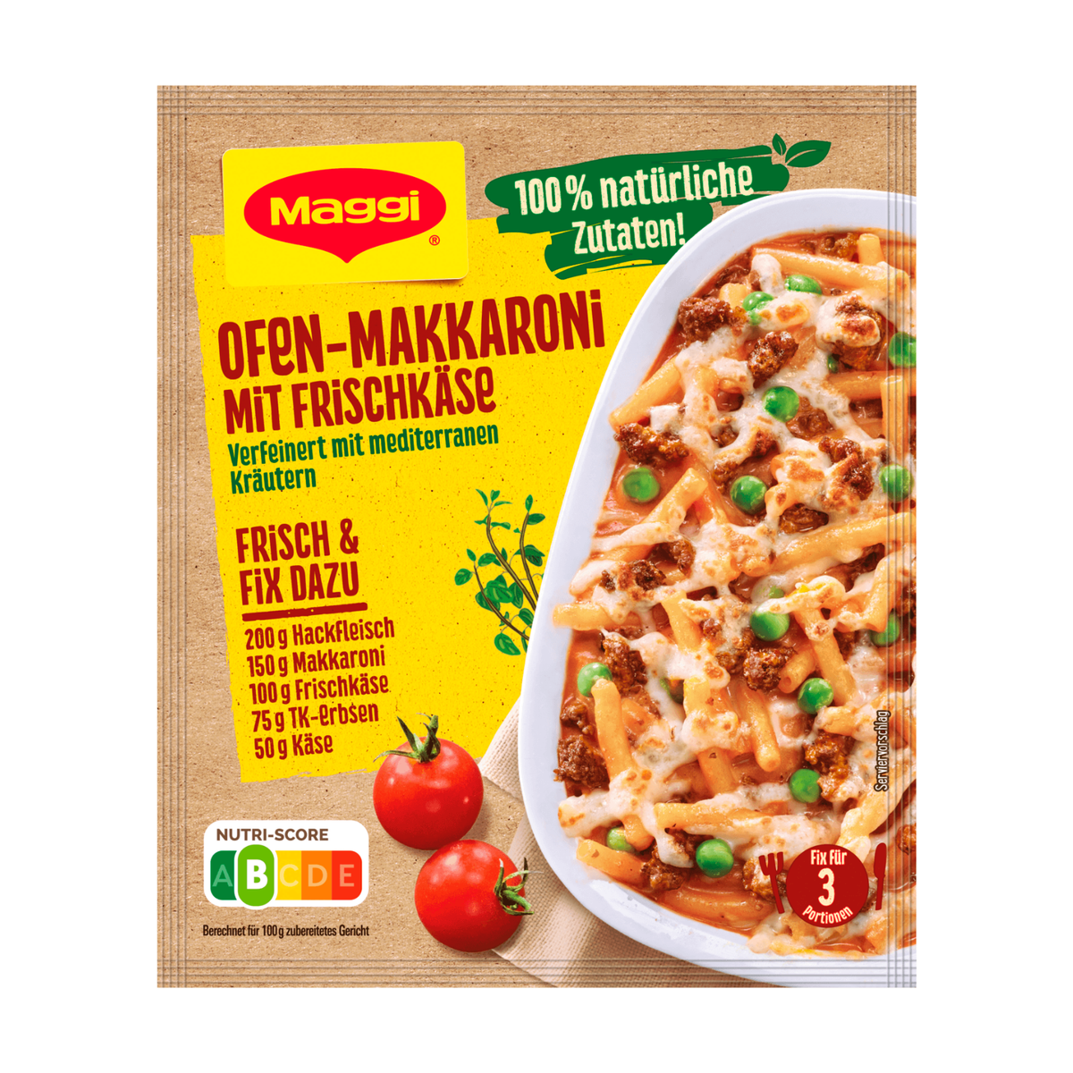 Maggi Fix Ofen Makkaroni Frischkäse 39g