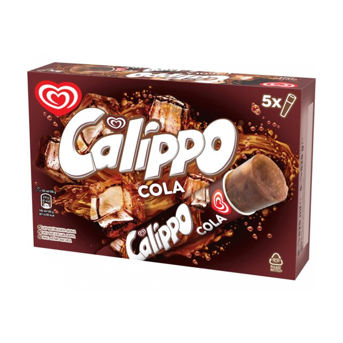Langnese Calippo Cola 5ST 525ml