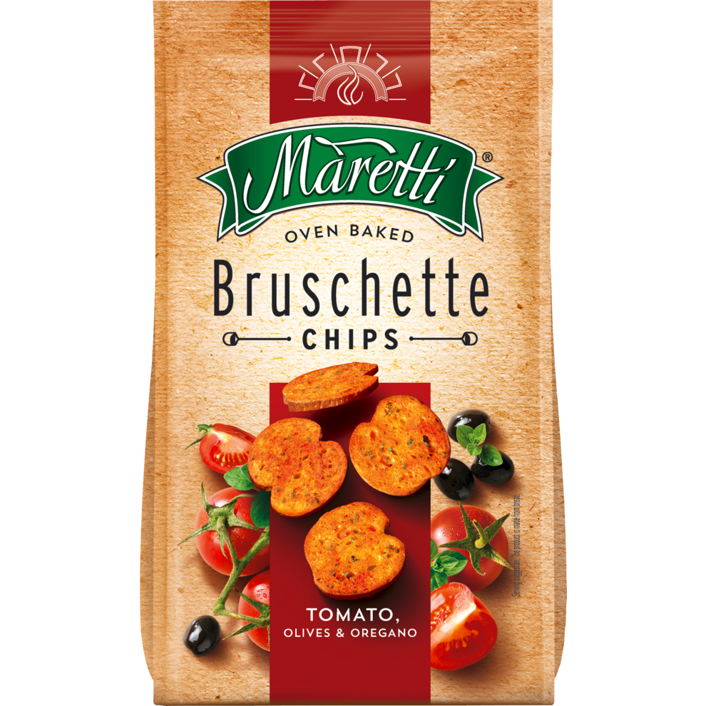 Maretti Bruschette Tomato,Olives&Oregano 150g
