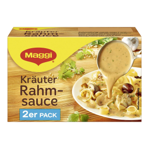 Maggi Delikatess Sauce Kräuter-Rahm für 2x250ml