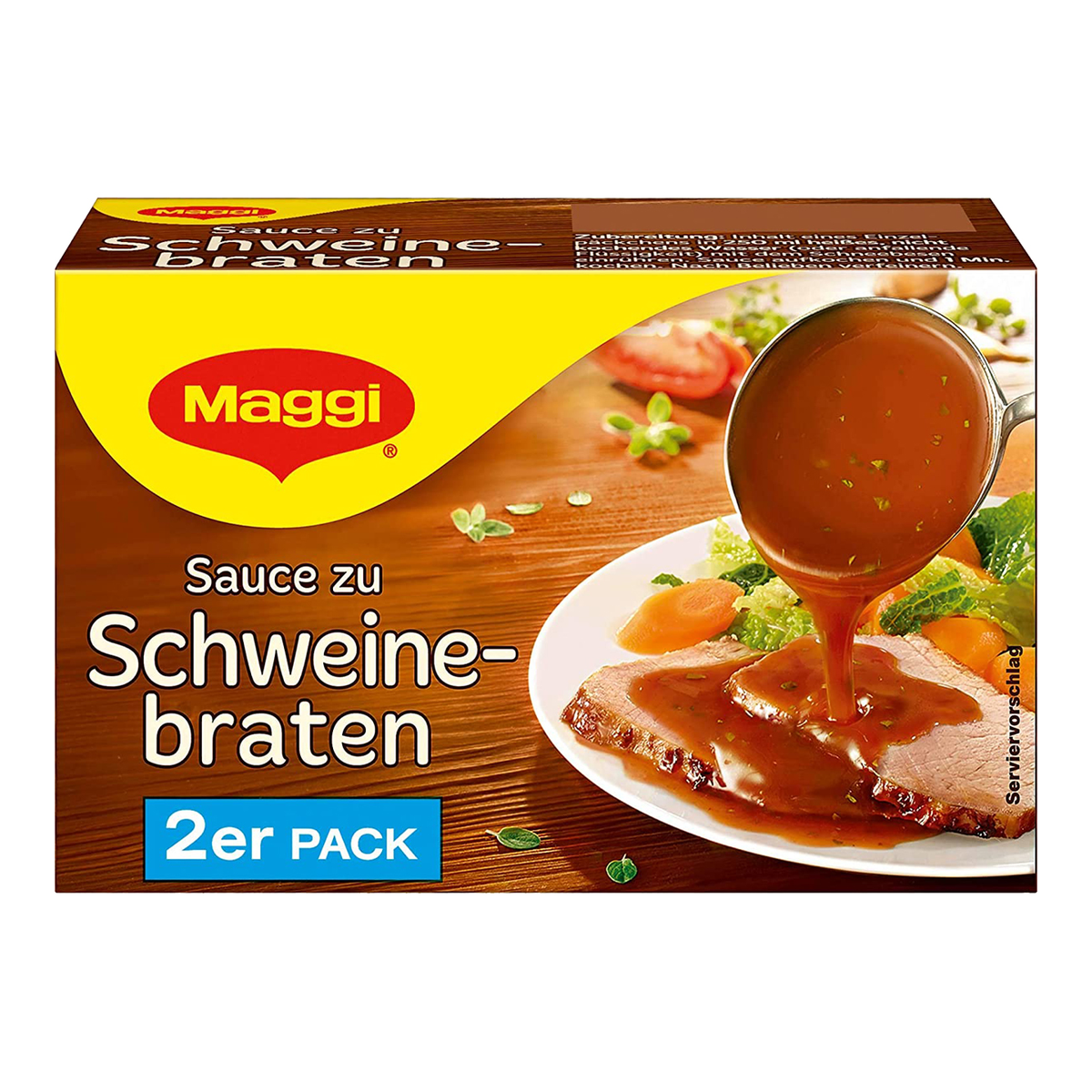 Maggi Delikatess Sauce zu Schweinebraten für 2x250ml
