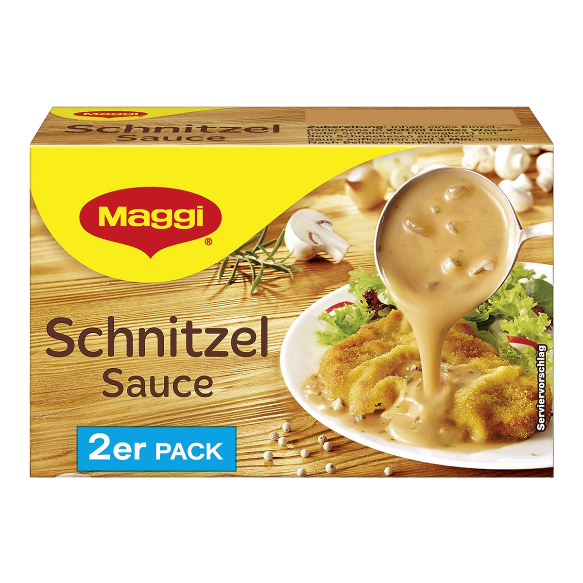 Maggi Delikatess Sauce Schnitzel für 2x250ml