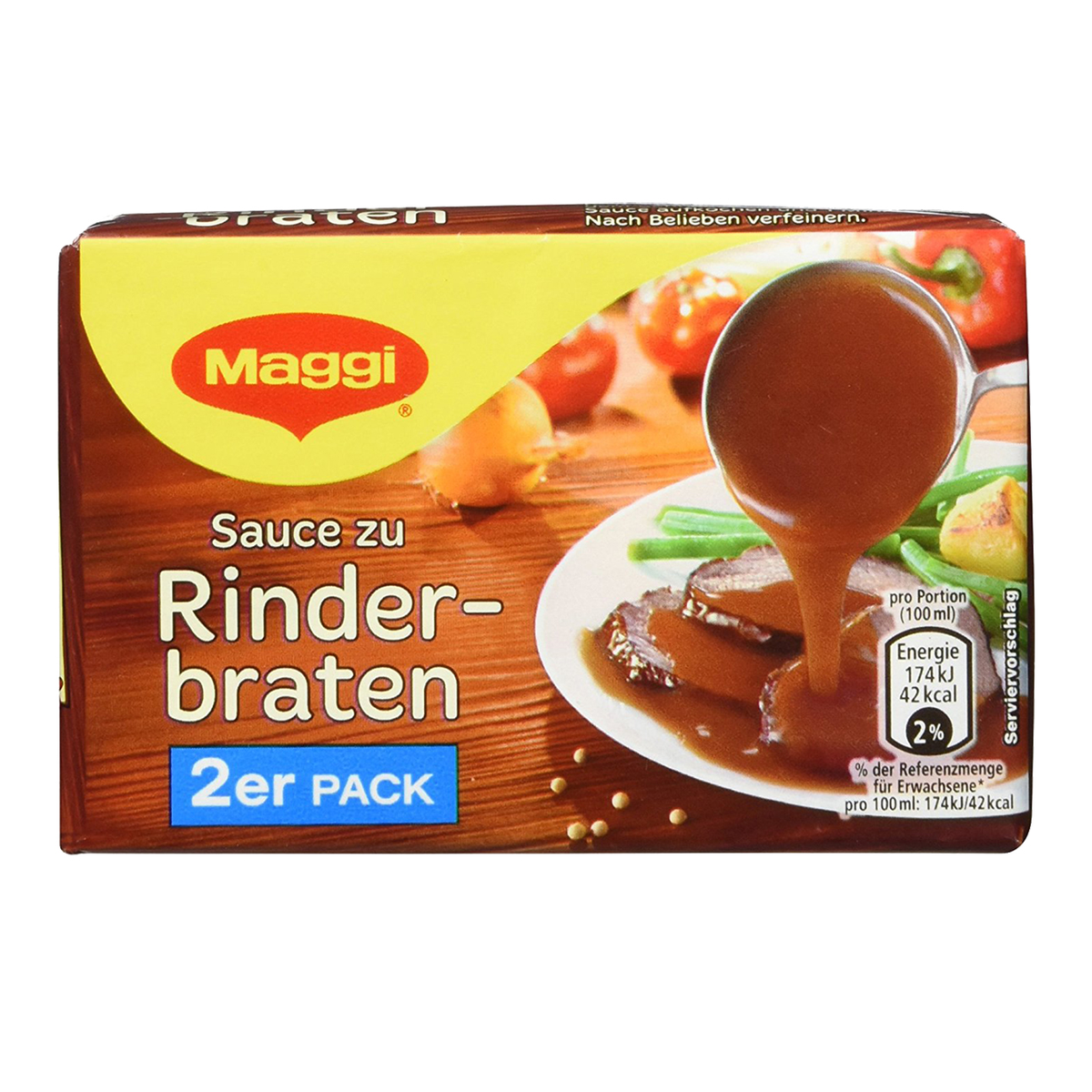Maggi Delikatess Rinderbraten Sauce für 2x250ml