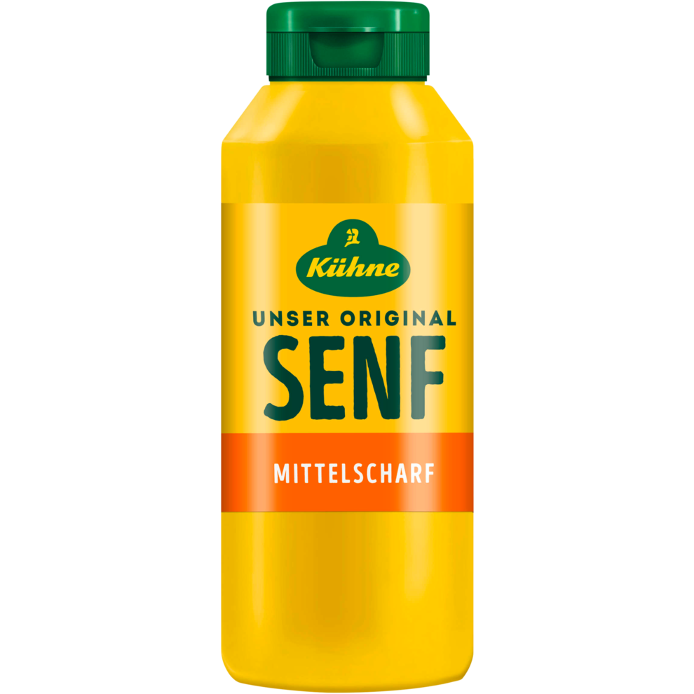 Kühne Senf mittelscharf Flasche 250ml