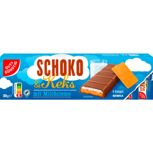 GUT&GÜNSTIG Schoko+Keks Riegel 300g