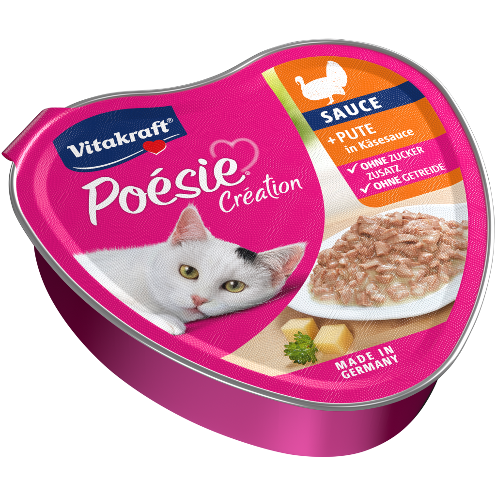 Vitakraft Poesie Creation Pute in Käsesauce 85g