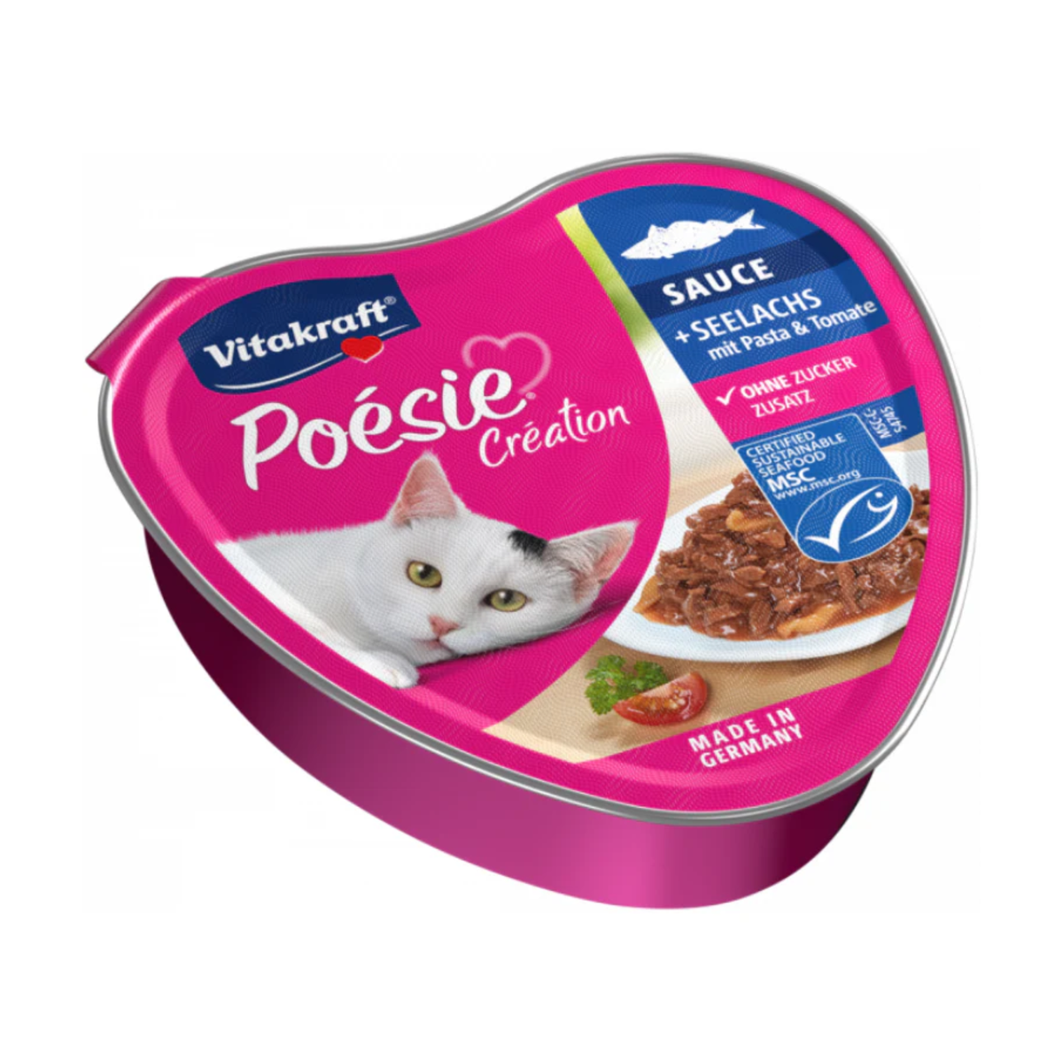 MSC Vitakraft Poesie Creation Seelachs&Pasta 85g