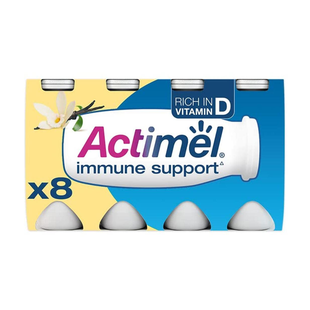 Actimel Напиток ваниль 8x100g