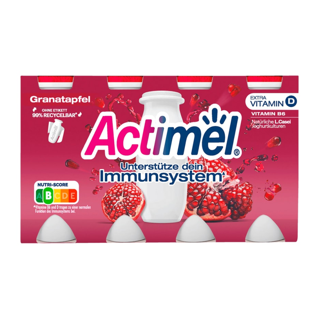 Actimel Напиток гранат 8x100g