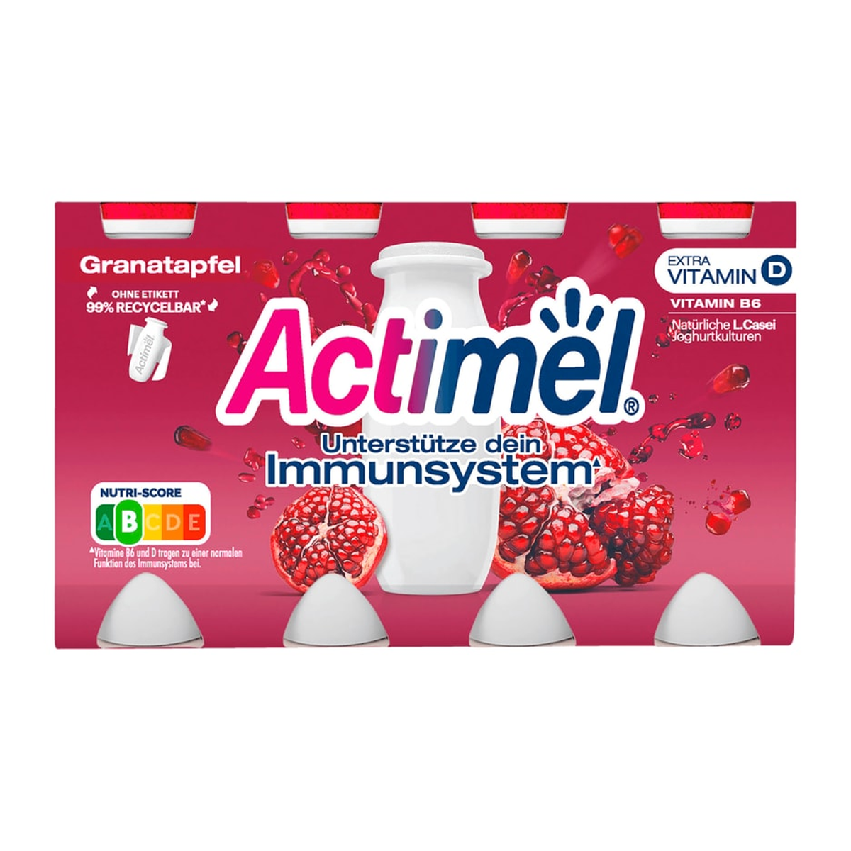Actimel Напиток гранат 8x100g